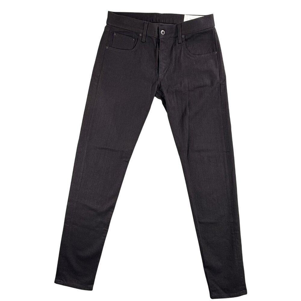 Rag & Bone Skinny Jeans Mens 34x34 Black Denim Dark Wash Standard Issue Fit 1